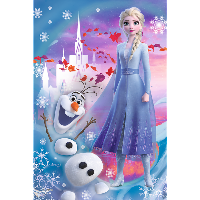 PUZZLE 54 MINI W ŚWIECIE ANNY I ELSY