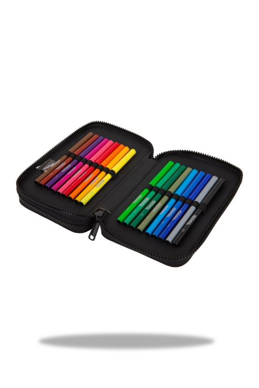 PIÓRNIK PODWÓJNY Z WYPOSAŻENIEM CP JUMPER 2 - DAISY BLACK