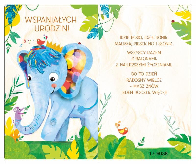 KARNET DZIECI SŁONIK