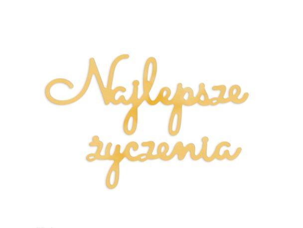 WYKROJNIK DP CRAFT - NAJLEPSZE ŻYCZENIA