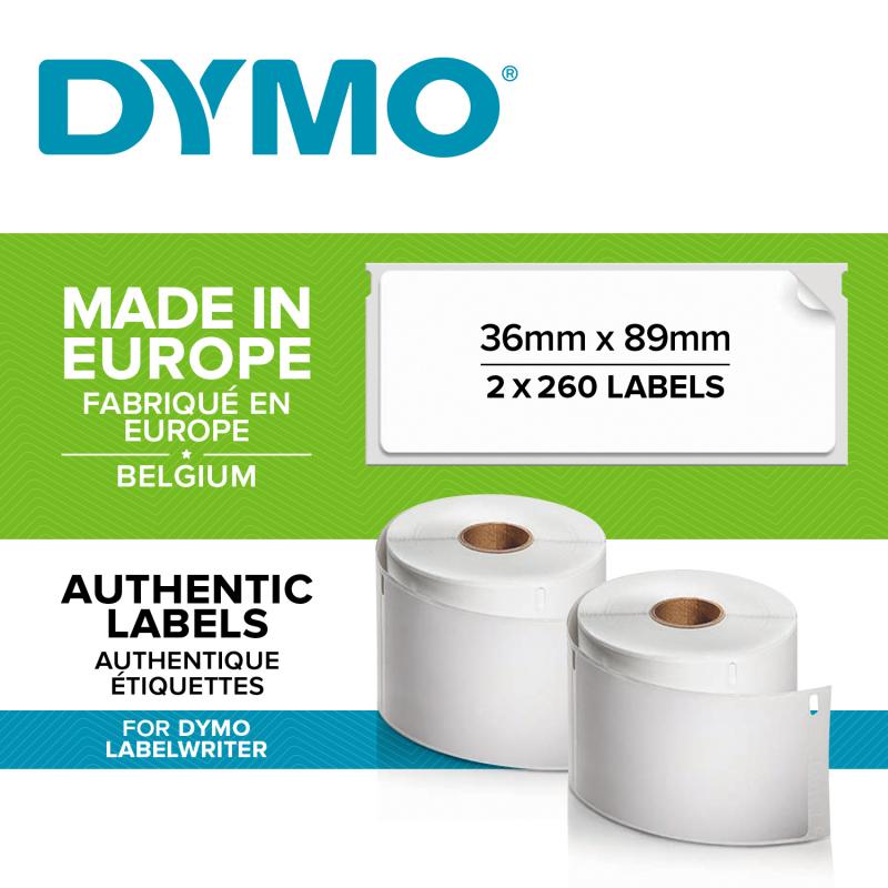 ETYKIETA DYMO 89/36 PAPIER 99012