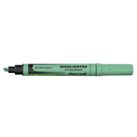 ZAKREŚLACZ CENTROPEN FLEXI 8542 PASTELOWY ZIELONY