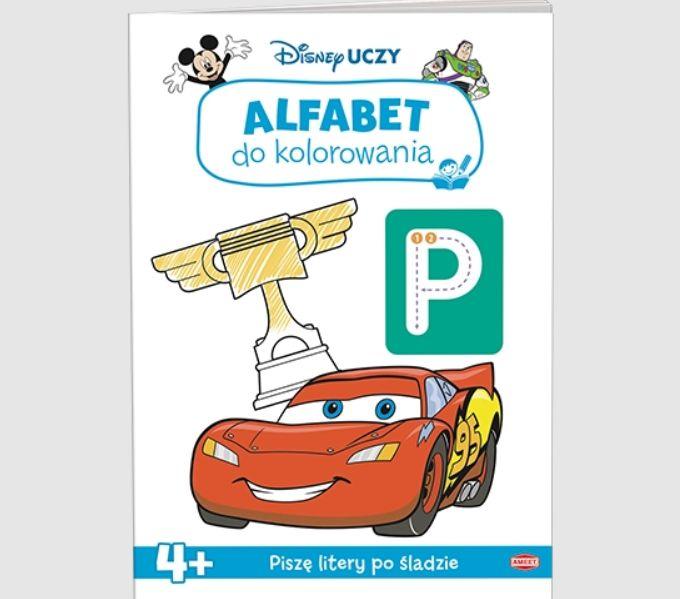 KSIĄŻECZKA DISNEY UCZY MIX. ALFABET DO KOLOROWANIA BANER
