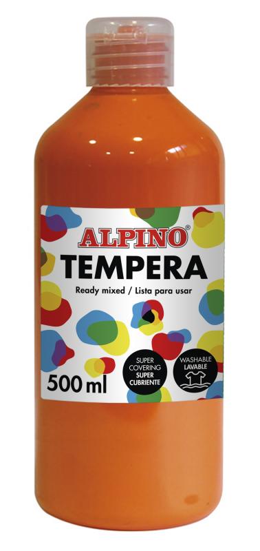 FARBA PLAKATOWA ALPINO 500ML POMARAŃCZOWA