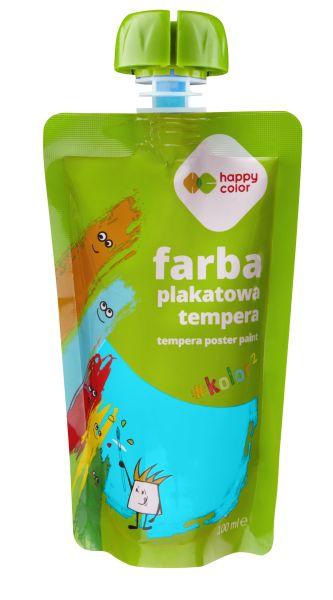 FARBA TEMPERA 100ML TURKUSOWY GDD