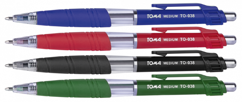 DŁUGOPIS TOMA AUTOMAT.1MM/144/DISP