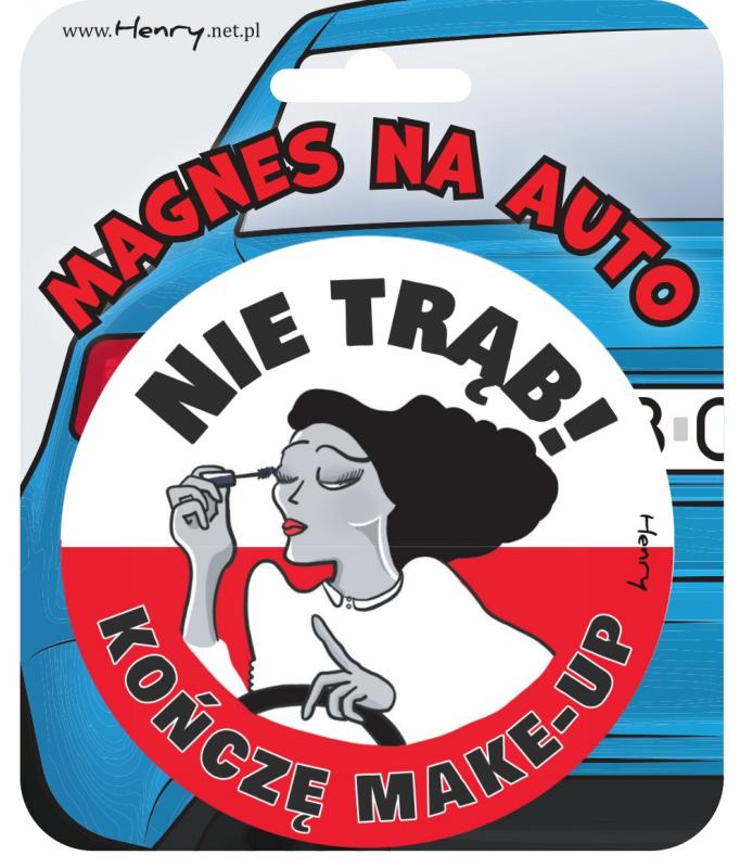 MAGNES NA AUTO MAKE-UP