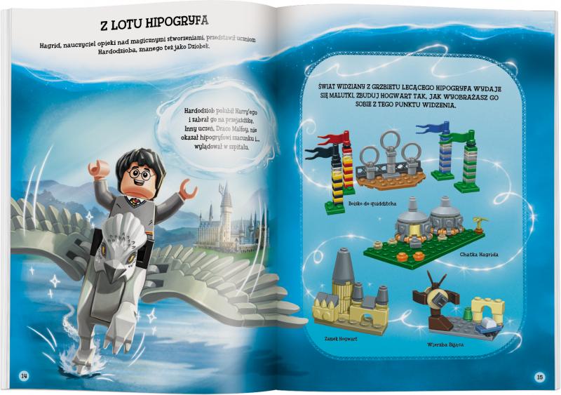 KSIĄŻECZKA LEGO HARRY POTTER. PONAD 100 POMYSŁÓW, ZABAW I ZAGADEK