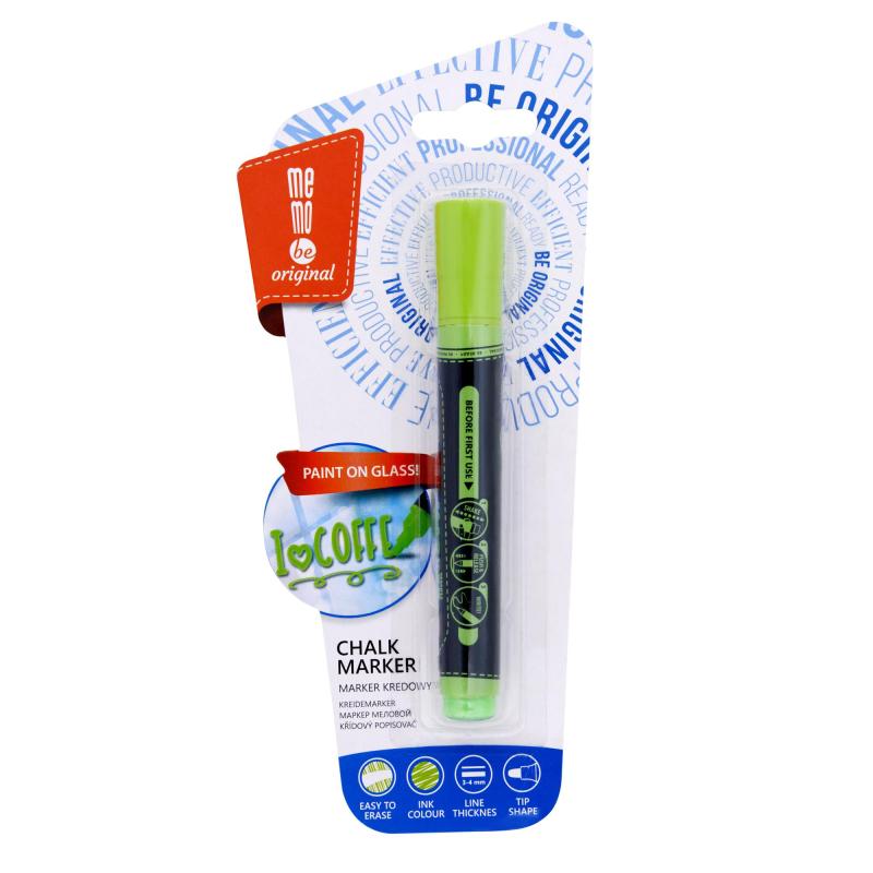 MARKER KREDOWY OKR.ZIELONY NEON