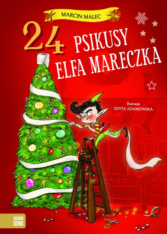 KSIĄŻECZKA 24 PSIKUSY ELFA MARECZKA #ŚWIĘTA