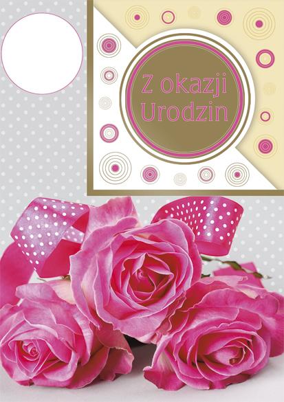 LAURKA B6W POLMAK WYCINANA URODZINY PRZESUWANE