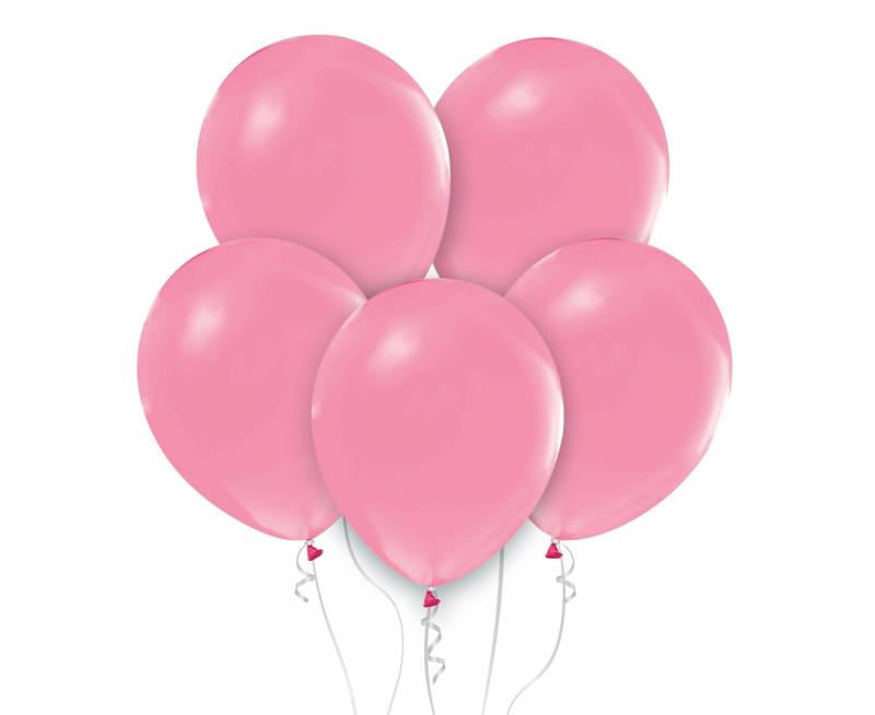 BALONY BEAUTY&CHARM PASTELOWE RÓŻOWE 18' A'5