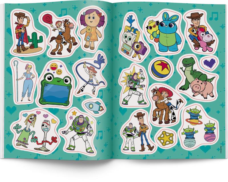 KSIĄŻECZKA DISNEY/PIXAR TOY STORY 5 KOLOROWANKA Z NAKLEJKAMI