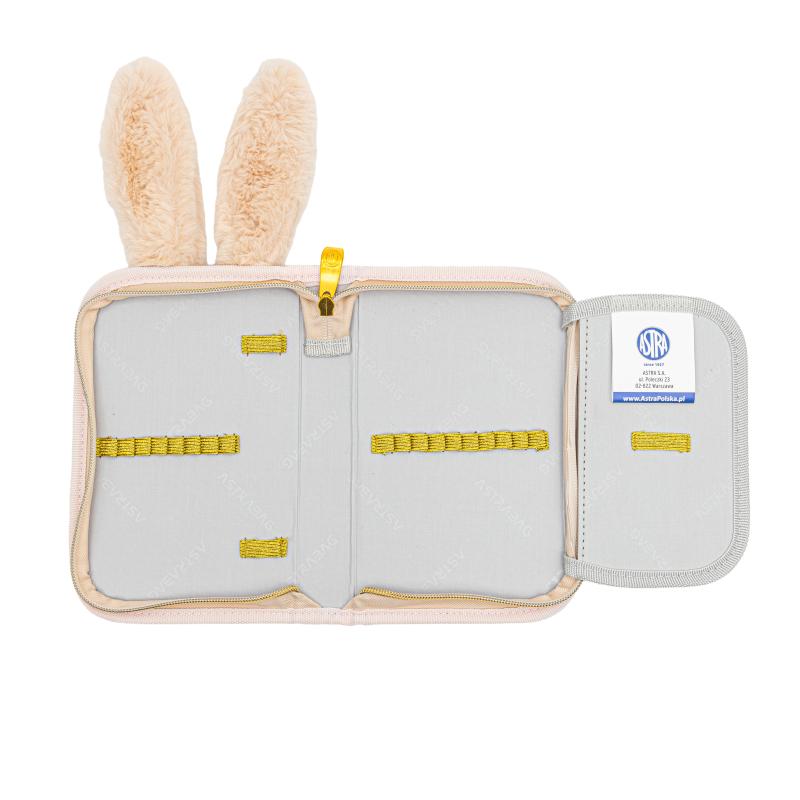 PIÓRNIK POJEDYNCZY JEDNOKLAPKOWY ASTRABAG FLUFFY BUNNY BEIGE