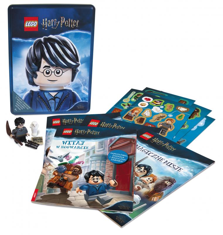 KSIĄŻECZKA LEGO HARRY POTTER.ZESTAW KSIĄŻEK Z KLOCKAMI LEGO