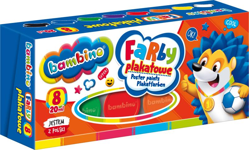 FARBY PLAKATOWE 8/20ML STANDARD