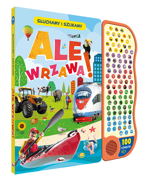 KSIĄŻECZKA ALE WRZAWA SŁUCHAMY I SZUKAMY