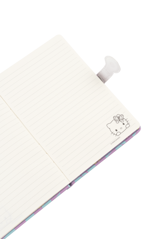 NOTES A5/80 = Z MAGNETYCZNYM ZAMKIEM HELLO KITTY WZÓR 3 PINK