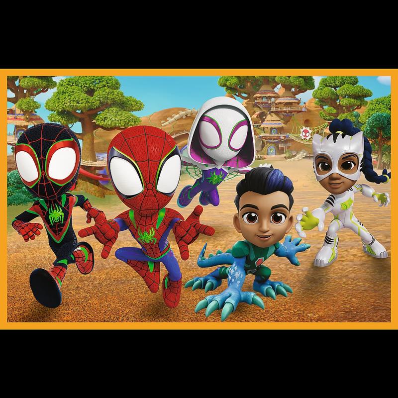 PUZZLE 2X24 TREFL SPIDEY I DINOZAUR