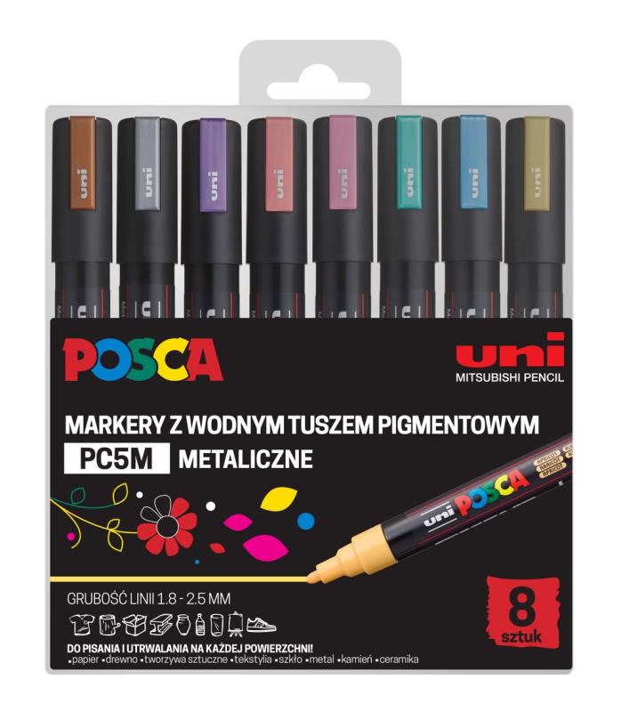DIS.UNI MARKER PC-5M A8 METALLIC