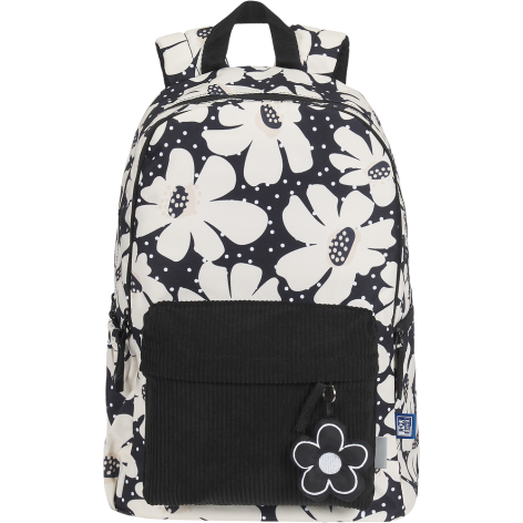 PLECAK SZKOLNY OXFORD BLOOM CZARNY