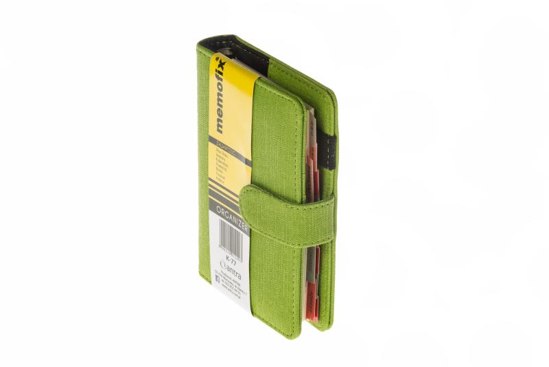 ORGANIZER A6 MEMOFIX ZIELONY