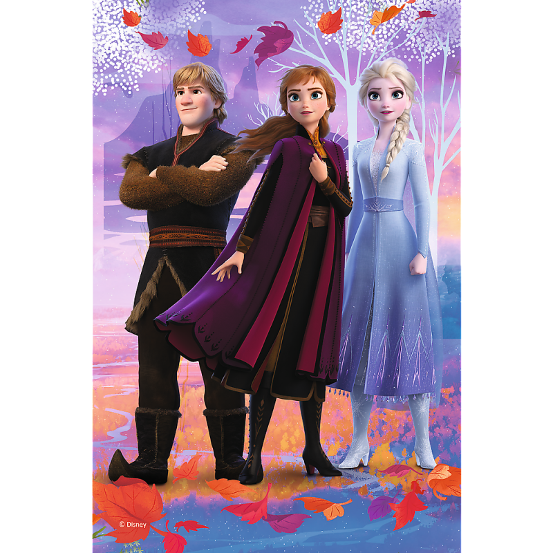 PUZZLE 54 MINI W ŚWIECIE ANNY I ELSY