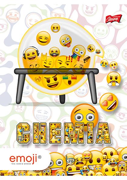ZESZYT A5/60 # LAMINOWANY CHEMIA EMOJI
