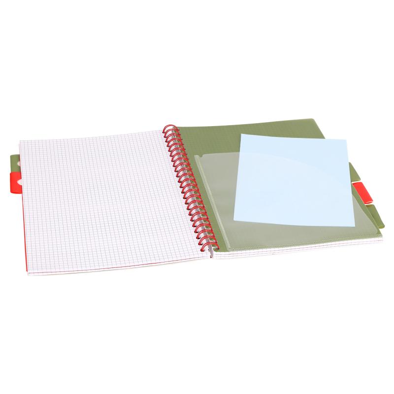 KOŁOZESZYT A4/100# PAPUGA CZARNY 80G STRIGO
