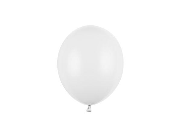 BALONY STRONG 12CM PASTEL PURE WHITE A'100