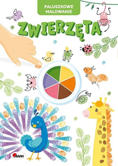 KSIĄŻECZKA PALUSZKOWE MALOWANIE ZWIERZĘTA