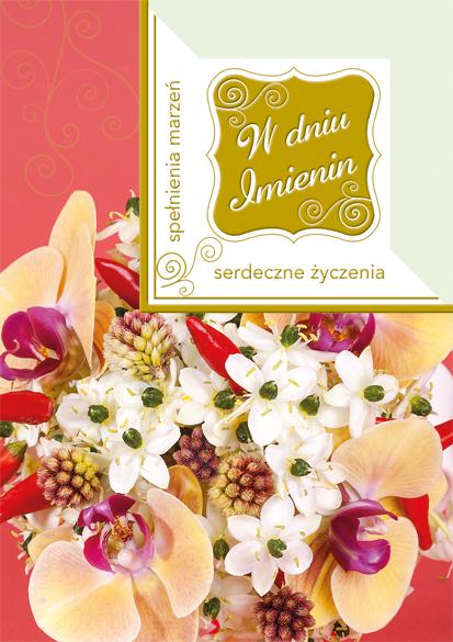LAURKA B6W POLMAK WYCINANA IMIENINY