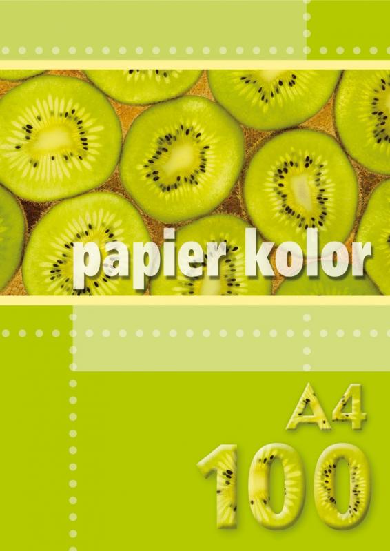 PAPIER KS.A4/100 ŻÓŁTY KRESKA