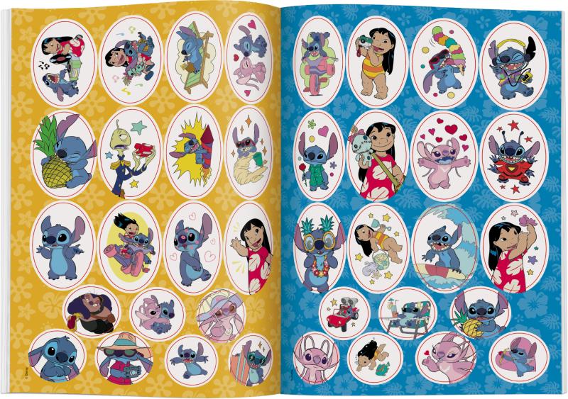 KSIĄŻECZKA DISNEY STICH. NAKLEJAM I KOLORUJĘ