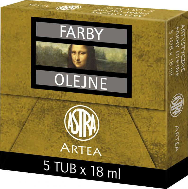 FARBY OL.ART.18ML CZERWONY JASNY