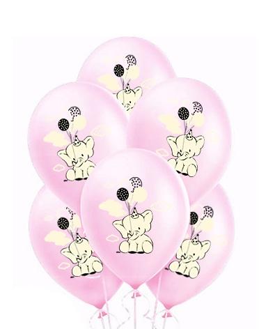 BALONY NIETOPERZE PASTEL CZARNY 30CM