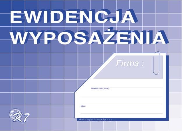 DRUK M EWID.WYPOSAŻENIA