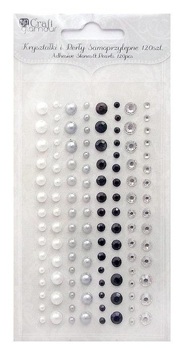 KRYSZTAŁKI I PERŁY SAMOPRZYLEPNE A/120 MONO JEWELS