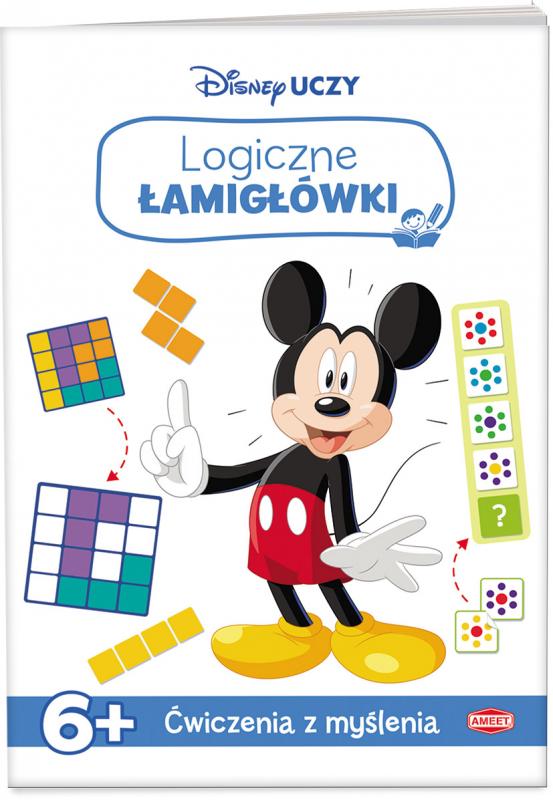 KSIĄŻECZKA DISNEY UCZY MIKI. LOGICZNE ŁAMIGŁÓWKI