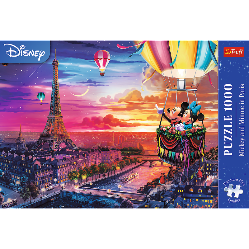 PUZZLE 1000 TREFL MICKEY I MINNIE W PARYŻU