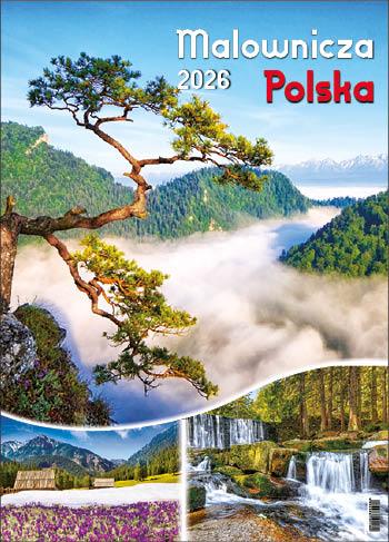 KALENDARZ WIELOPLANSZOWY MALOWNICZA POLSKA JOTAN STANDARD