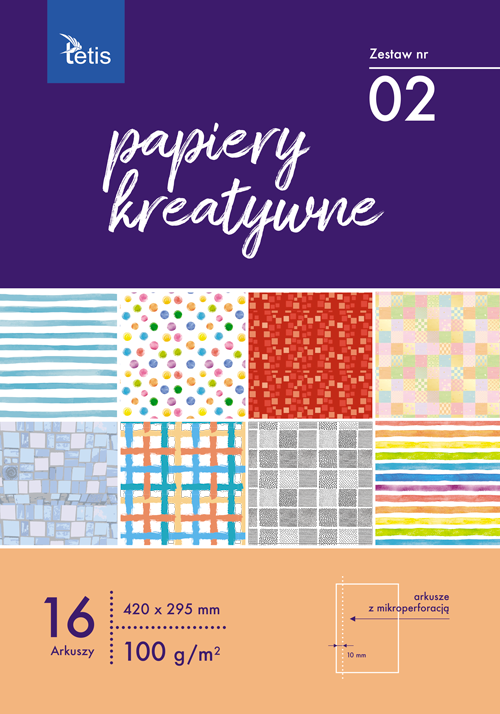 PAPIERY KREATYWNE A3 ZESTAW NR 02