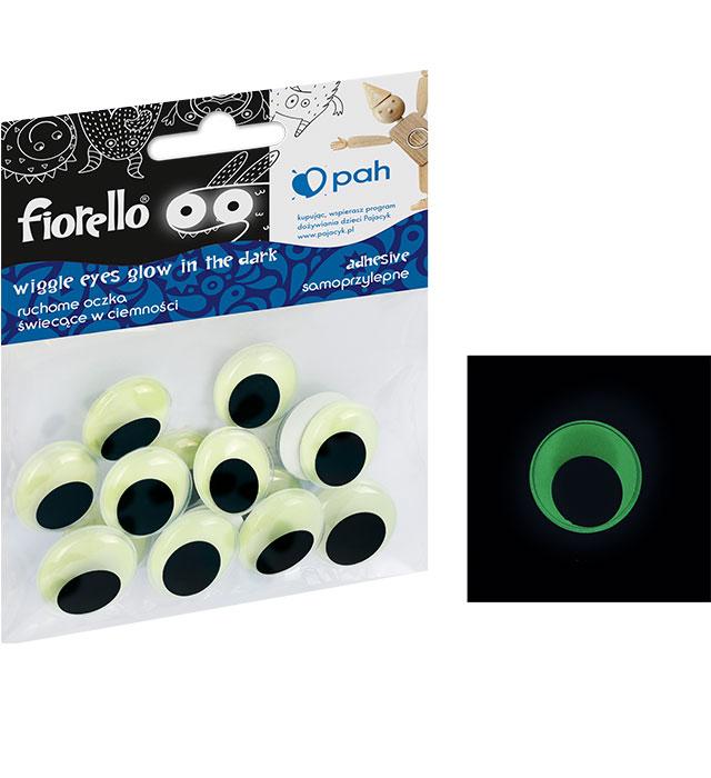 OCZY RUCHOME FIORELLO FLUO SAMOPRZYLEPNE GR-KE15-20F