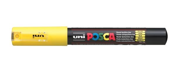 MARKER UNI PC-1M POSCA ŻÓŁTY NR 2