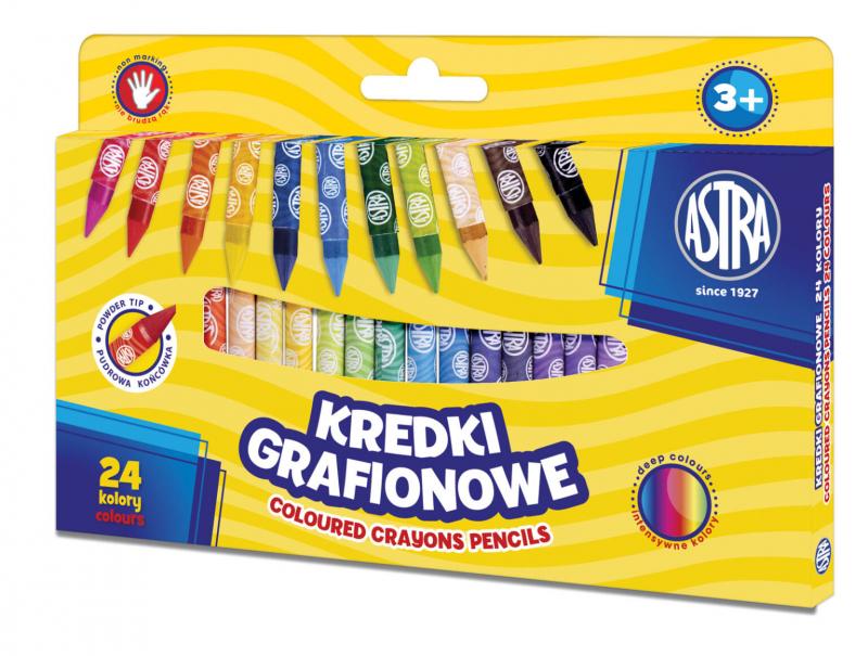 KREDKI GRAFIONOWE 24 ASTRA