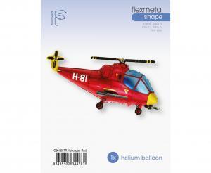 BALON FOLIOWY 24 FX HELIKOPTER CZERWONY