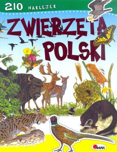 KSIĄŻECZKA ZWIERZĘTA POLSKI+NAKLEJKI
