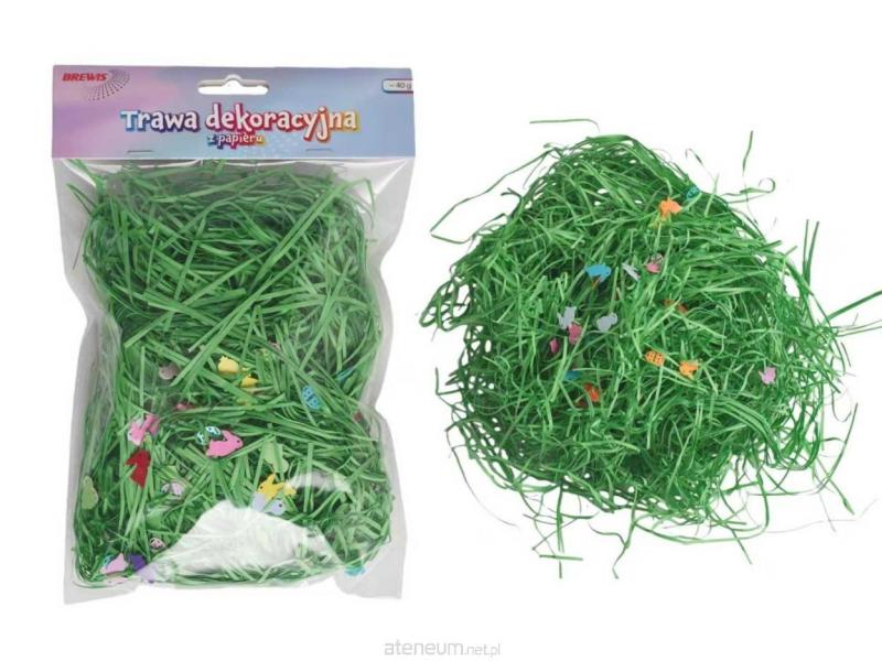 TRAWA DEKORACYJNA Z PAPIERU 40G
