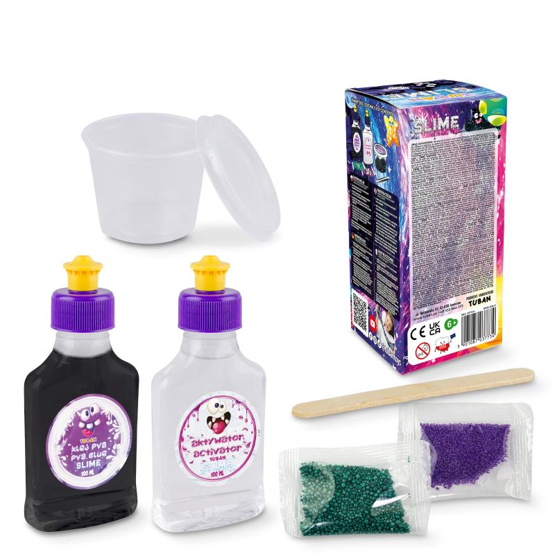 ZESTAW SLIME DIY GALAXY TUBAN
