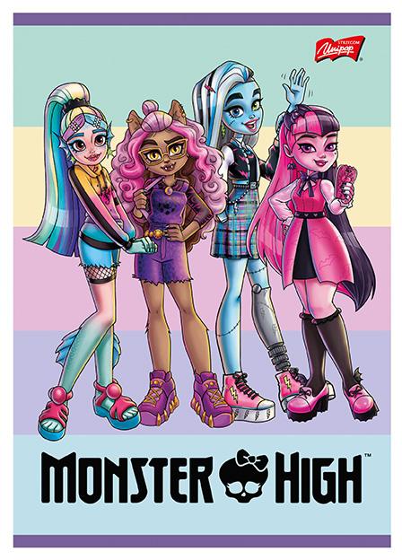 ZESZYT A5/16 = KOL. MONSTER HIGH